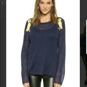 Wildfox ducklings Lennon sweater